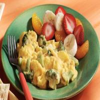 Scrambled Eggs with Broccoli & Cheese_image