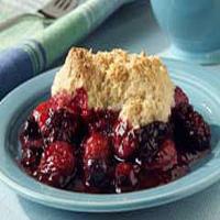 Biscuit-Topped Mixed Berry Cobbler image