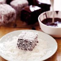 Isaac's chocolate coconut squares image