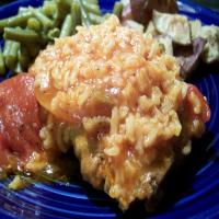 Pork Chops With Tomatoes and Rice_image