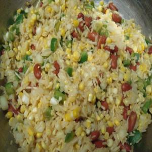 Rice Salad with Corn and Kidney Beans_image