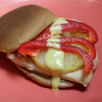 Grilled Pineapple Chicken Sandwiches image