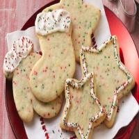 Confetti Christmas Cutout Cookies image