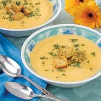 Cheddar Potato Soup image
