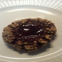 Nutty Chocolate-Raspberry Thumbprint Cookies image