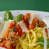 Spaghetti, Tuna and Capers image