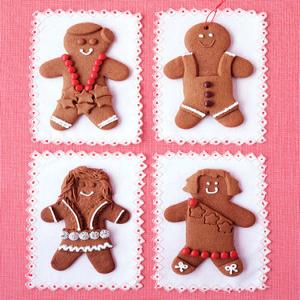 Simple Gingerbread People image