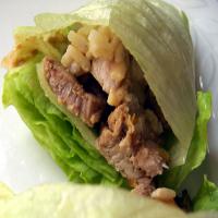 Vietnamese Pork and Scallion Lettuce Wraps image