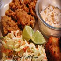 Fried Oysters w/Chipotle-Lime Dipping Sauce_image