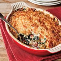 Oyster Swiss Chard Gratin with Country Bacon_image
