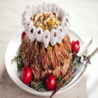 Crown Roast of Pork with Wild Rice Stuffing_image