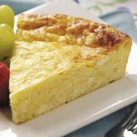 Crustless Four-Cheese Quiche image