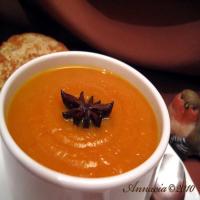 Creamy Carrot Soup With Star Anise_image