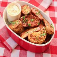 Air Fryer Fingerling Potatoes with Dip_image