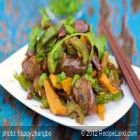 Eggplant and Bell Pepper Stir-Fry_image