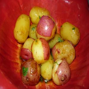 Caramelized New Potatoes image