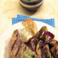 Grilled Steaks with Horseradish-Mustard Sauce_image