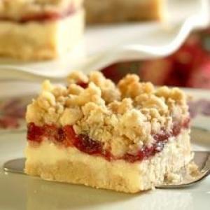 Premier Cheesecake Cranberry Bars_image