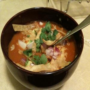 Vegetarian Tortilla Soup image