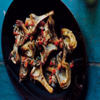 Artichokes Braised in Lemon and Olive Oil image