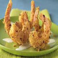 Costa Rican Fried Shrimp with Passion Fruit Sauce_image