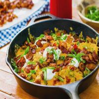 Grilled Cheesy Loaded Potatoes image