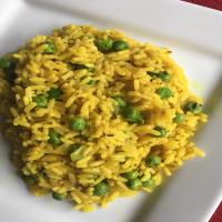 Yellow Rice With Peas_image