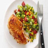 Barbecue Chicken with Succotash_image