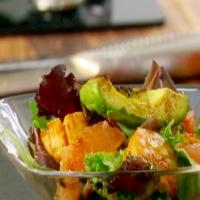 Grilled Avocado and Scallop Salad image