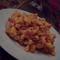 Canadian Bacon Macaroni and Cheese_image