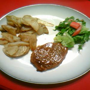 Oven Baked Beef or Pork Steak With Tangy Sauce_image