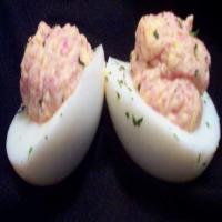 Ham and Horseradish Stuffed Eggs image