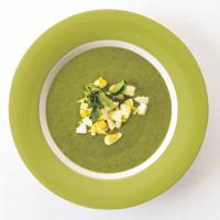 Chilled Watercress-Spinach Soup image