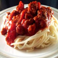 Slow Cooker (Crock Pot) Spaghetti Sauce With Marvelous Meatballs_image