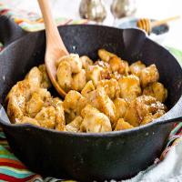Honey Mustard Chicken Bites - quick and easy chicken recipe!_image