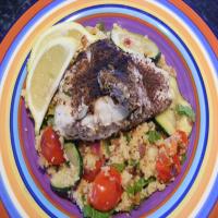 Sumac Fish & Couscous Salad (21 Day Wonder Diet: Day 3) image