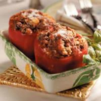 Herb-Stuffed Red Peppers_image