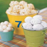 White-Chocolate Popcorn Balls image