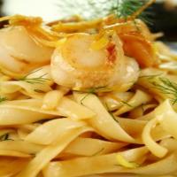 Seafood Pasta in Lemon Butter Sauce image