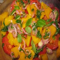 Tangy Tomato and Mango Salad image