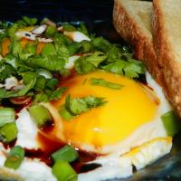 Ww Friendly Low Carb Fried Eggs With Vinegar image
