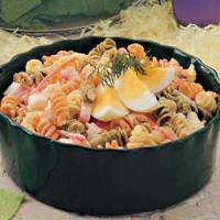 Pasta Crab Egg Salad image