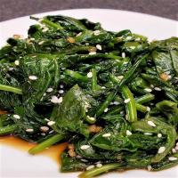 Korean Seasoned Spinach image