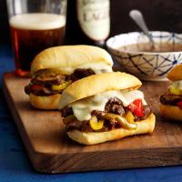 Pressure-Cooker Philly Cheesesteak Sandwiches_image