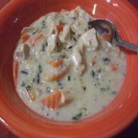 Mel's Creamy Chicken and Wild Rice Soup_image