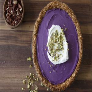 Nut-Crusted Purple Sweet Potato Pie_image