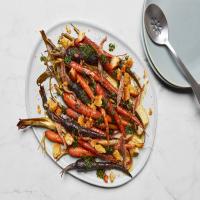 Young Carrots With Spring Onions, Sumac, and Anchovies image