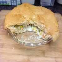 Phyllo Chicken Pot Pie from Frozen Phyllo Dough_image