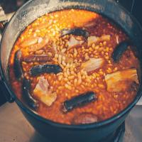 Asturian Bean and Sausage Stew (Fabada Asturiana)_image