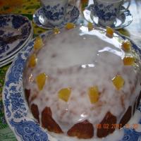 English High Tea Preserved Ginger Drizzle Cake_image